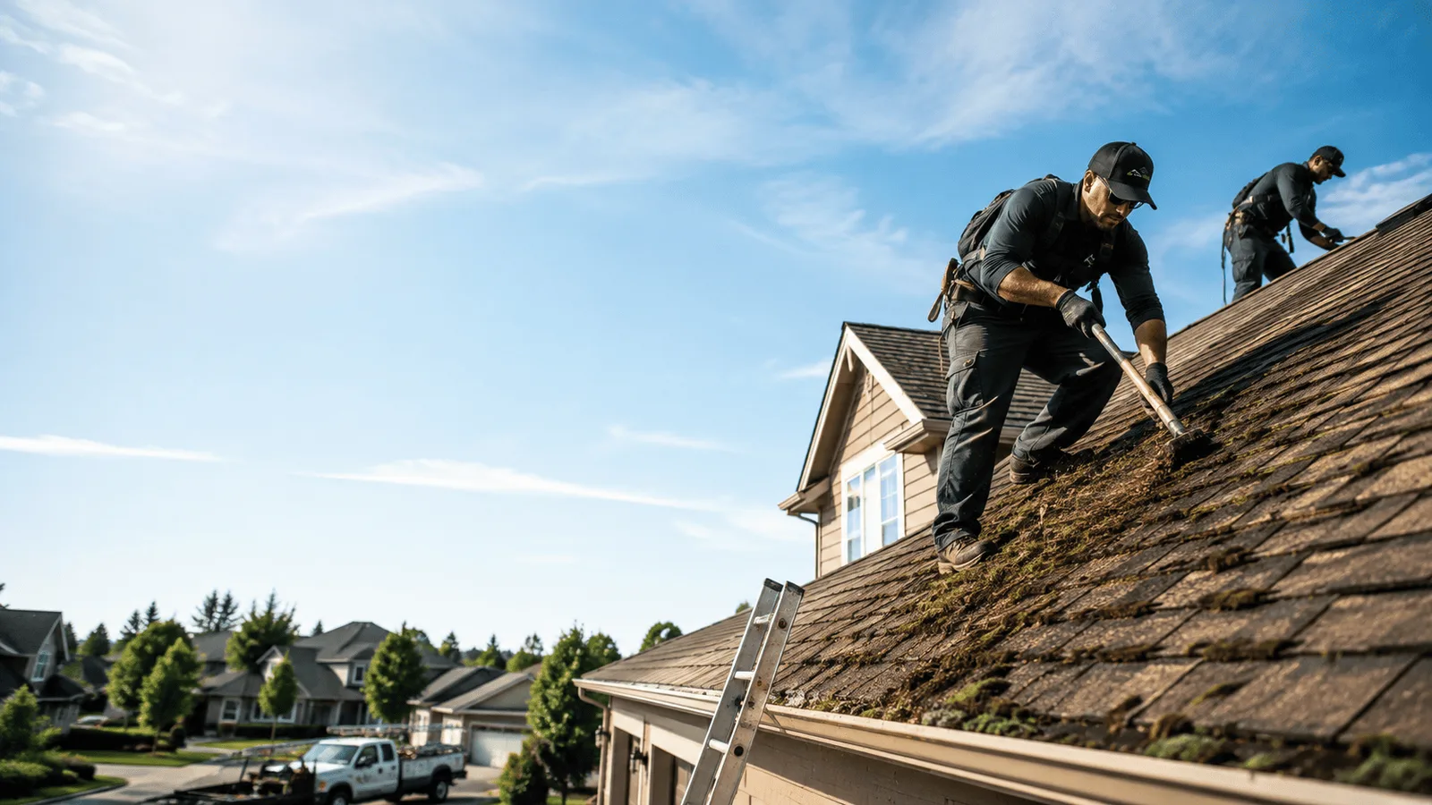 Roof Moss Removal in Spring Valley, MN near me